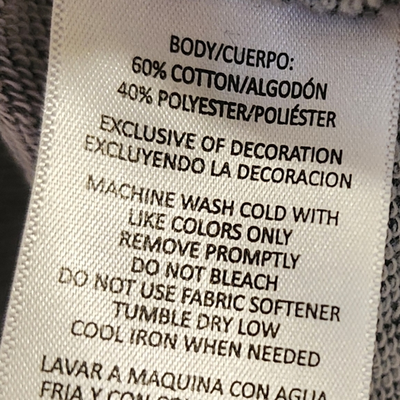 Calvin Klein Quarter Zip Crop Sweatshirt - Picture 9 of 9